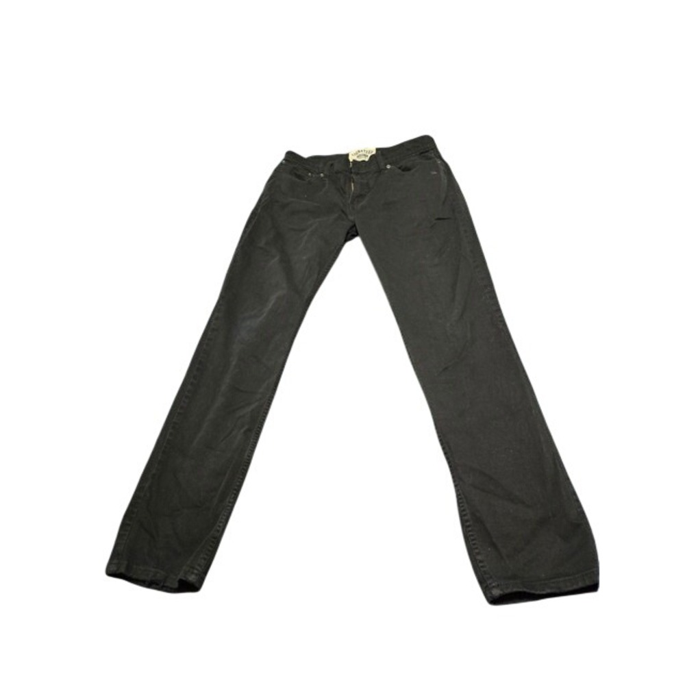 Signature by Levi Strauss & Co Gold Label Mens Regular Fit Straight Jeans Black